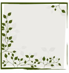 Grunge frame vector image