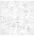 Industrial background vector image