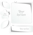 Stickers vector image