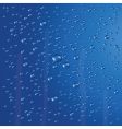 Rain drops background vector image