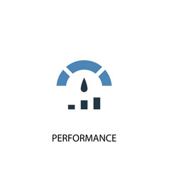 Kpi key performance indicator concept with big Vector Image
