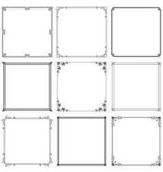 Elegant vector frame vector image
