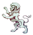 Vintage Lion vector image