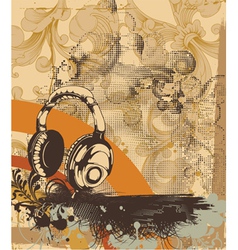 Concert poster vector image