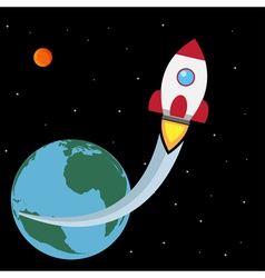 Space truckin vector image