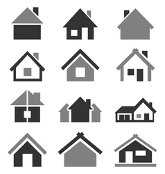Home icon vector image