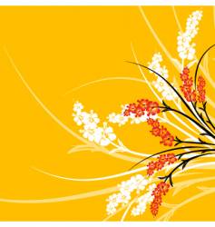 Floral vector image