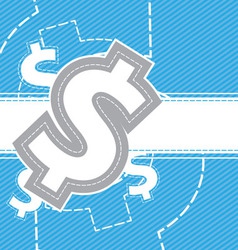 Money background design vector image