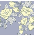 Jasmine floral seamless pattern vector image