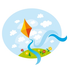 Kite vector image