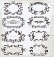 Vintage frames vector image
