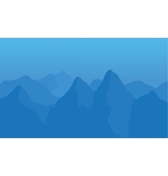 Download Snow capped mountains Royalty Free Vector Image