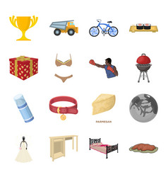 Transportation mine space and other web icon in Transportation mine space and other web icon in vector image