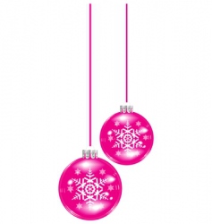 Christmas sphere Christmas sphere vector image