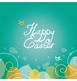 Easter background vector image