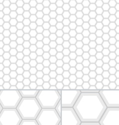 Clean HoneyComb seamless pattern vector image