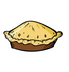 Pie vector image