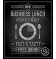 Lunch vector image