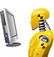 Crash-test dummy vector image