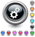 Tools round button vector image