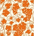 Grape pattern vector image