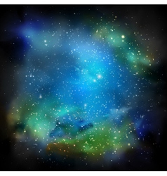 The Galaxy vector image