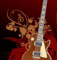 Guitar vector image