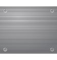 Metal background vector image