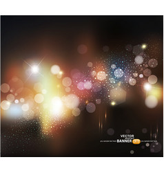 Abstract background with blurred vector image