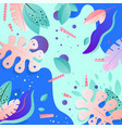Tropical exotic background vector image