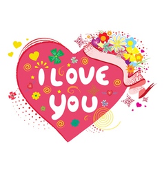 Valentines day vector image