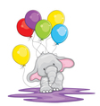 Elephant vector image