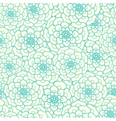 Seamless floral pattern vector image