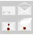Set of envelopes vector image