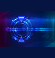 Abstract technology background vector image