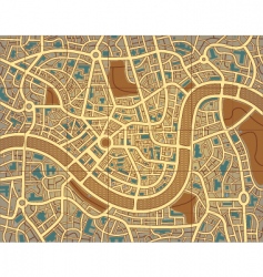 City map vector image