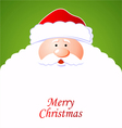 Happy Santa Claus vector image