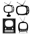 Retro TV set vector image