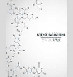 Science background Science background vector image