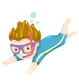 Scuba Diver vector image