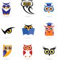 Wise owl vector image