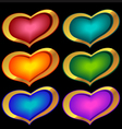 Heart Icons vector image