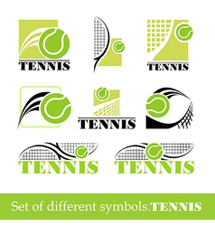 Tennis symbol vector image