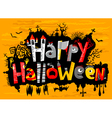 Halloween vector image