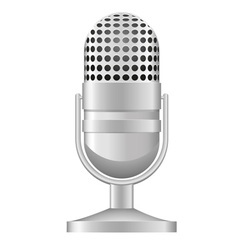 Microphone 04 vector image
