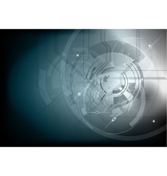 Tech background neutral dark vector image