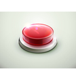 Red button vector image