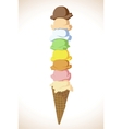 Icecream vector image