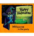 Halloween party vector image