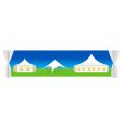 Tent illustration vector image